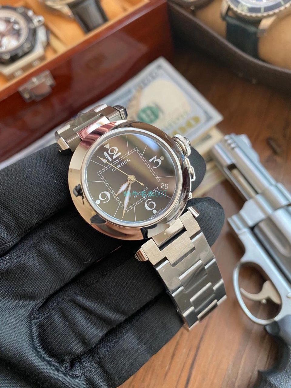【高品质的复刻高仿手表】V9 Factory  Cartier  帕莎女表W31074M7，W31075M7，WSPA0013 wrist watch  / K319