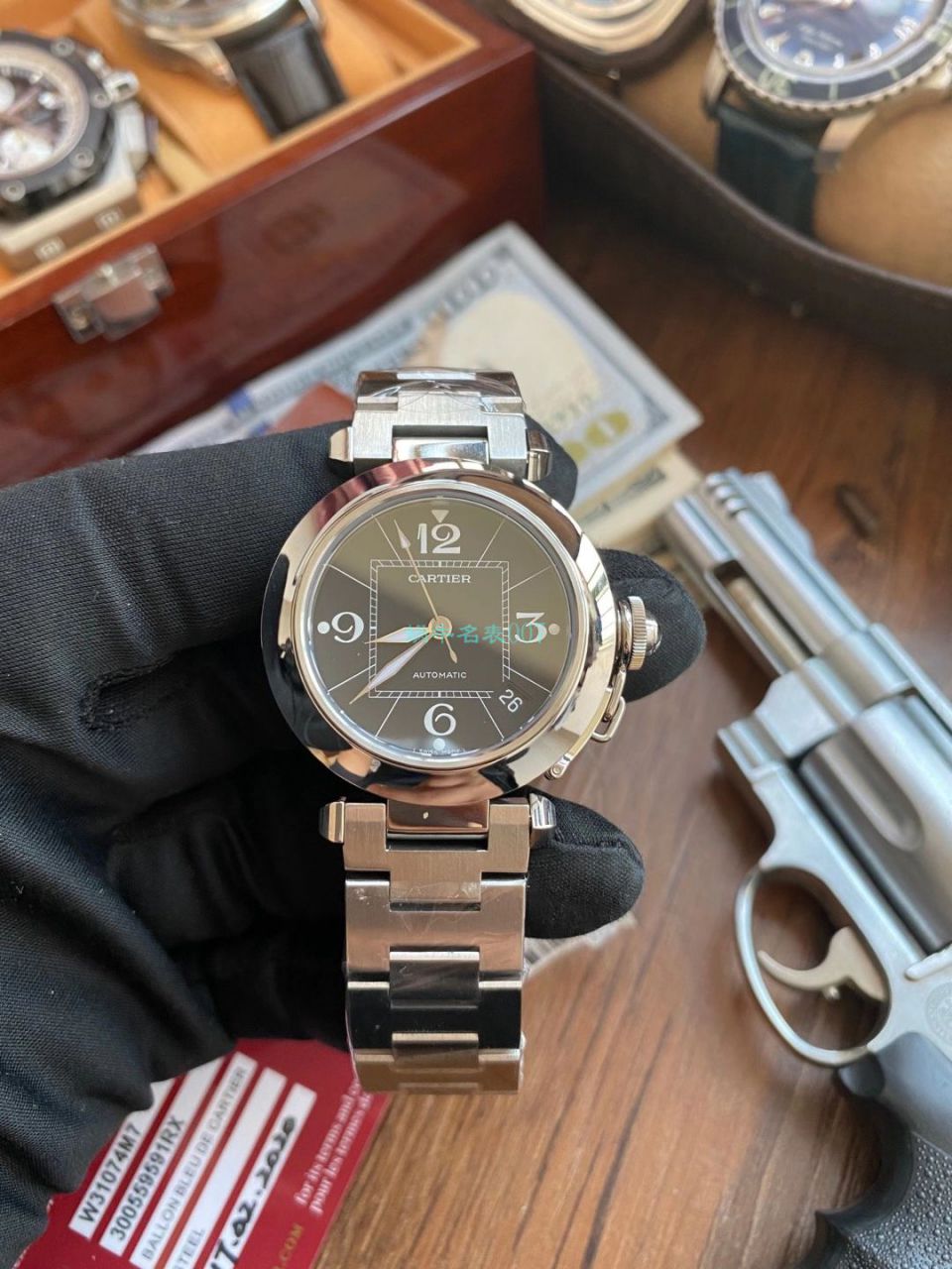 【高品质的复刻高仿手表】V9 Factory  Cartier  帕莎女表W31074M7，W31075M7，WSPA0013 wrist watch  / K319