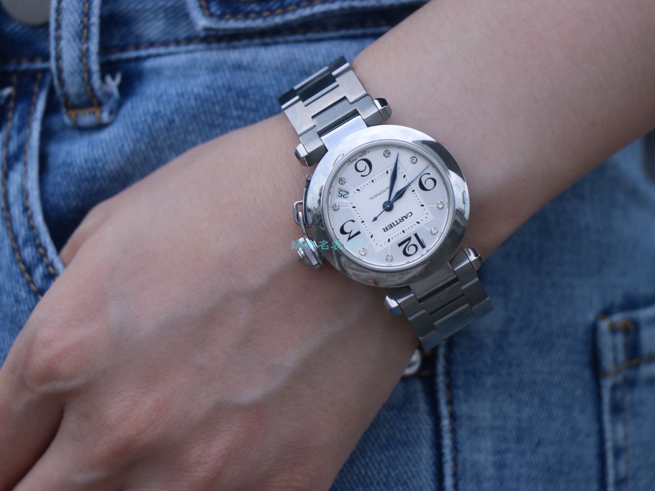 【高品质的复刻高仿手表】V9 Factory  Cartier  帕莎女表W31074M7，W31075M7，WSPA0013 wrist watch  / K319