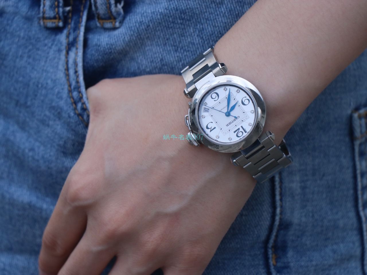 【高品质的复刻高仿手表】V9 Factory  Cartier  帕莎女表W31074M7，W31075M7，WSPA0013 wrist watch  / K319