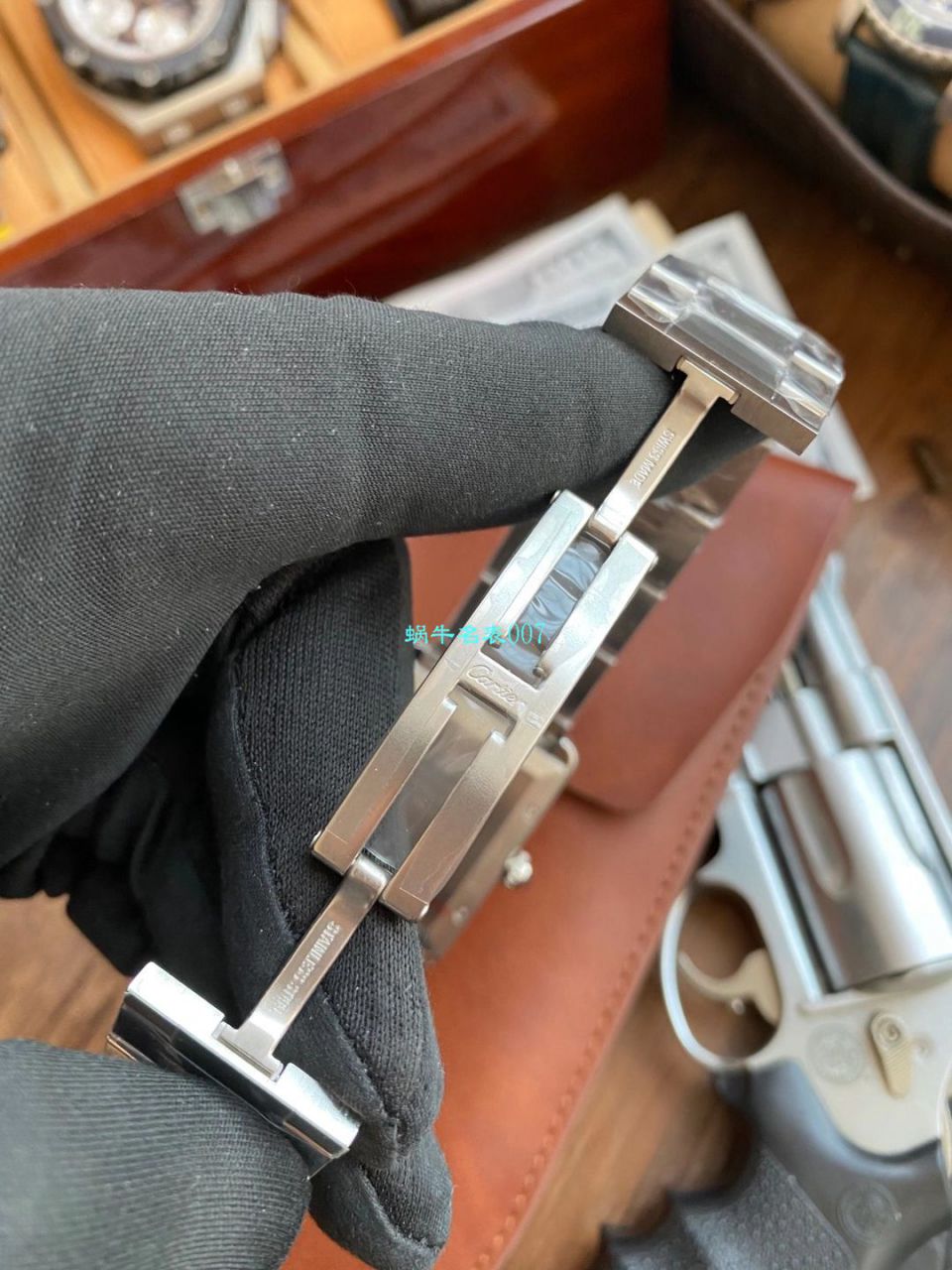 V9 Factory  Cartier  坦克系列1比1复刻高仿手表W5200026（超大号） wrist watch  / K313