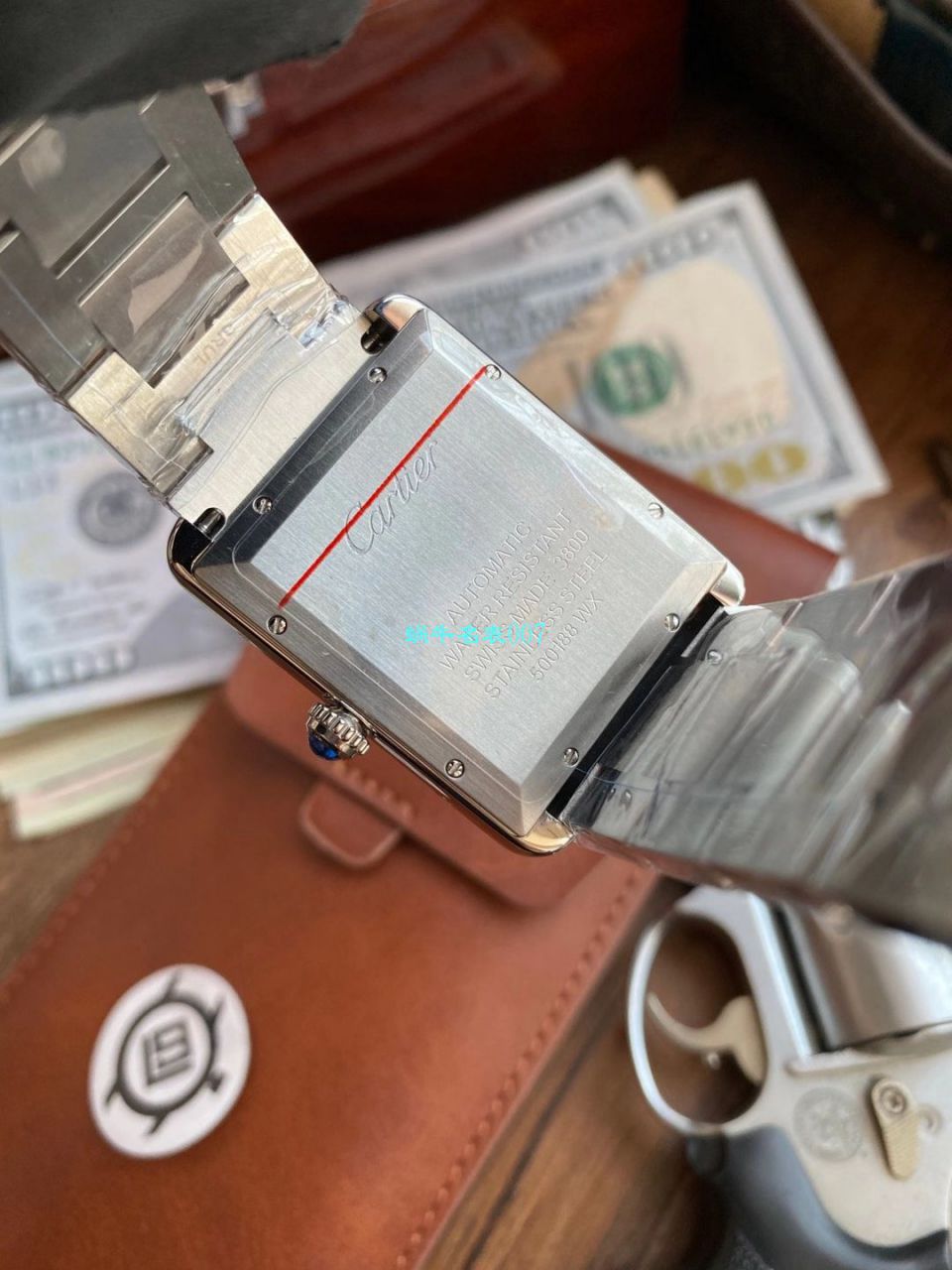 V9 Factory  Cartier  坦克系列1比1复刻高仿手表W5200026（超大号） wrist watch  / K313