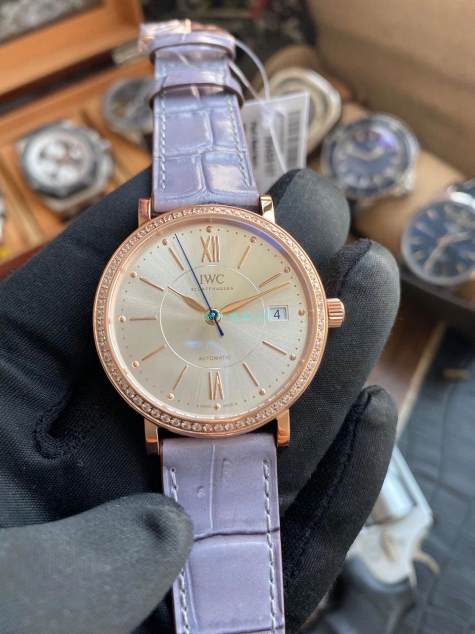 【 top 复刻表在哪个网站买靠谱】V7 Factory 高仿 IWC IWC柏涛菲诺系列IW458107女表 / WG588