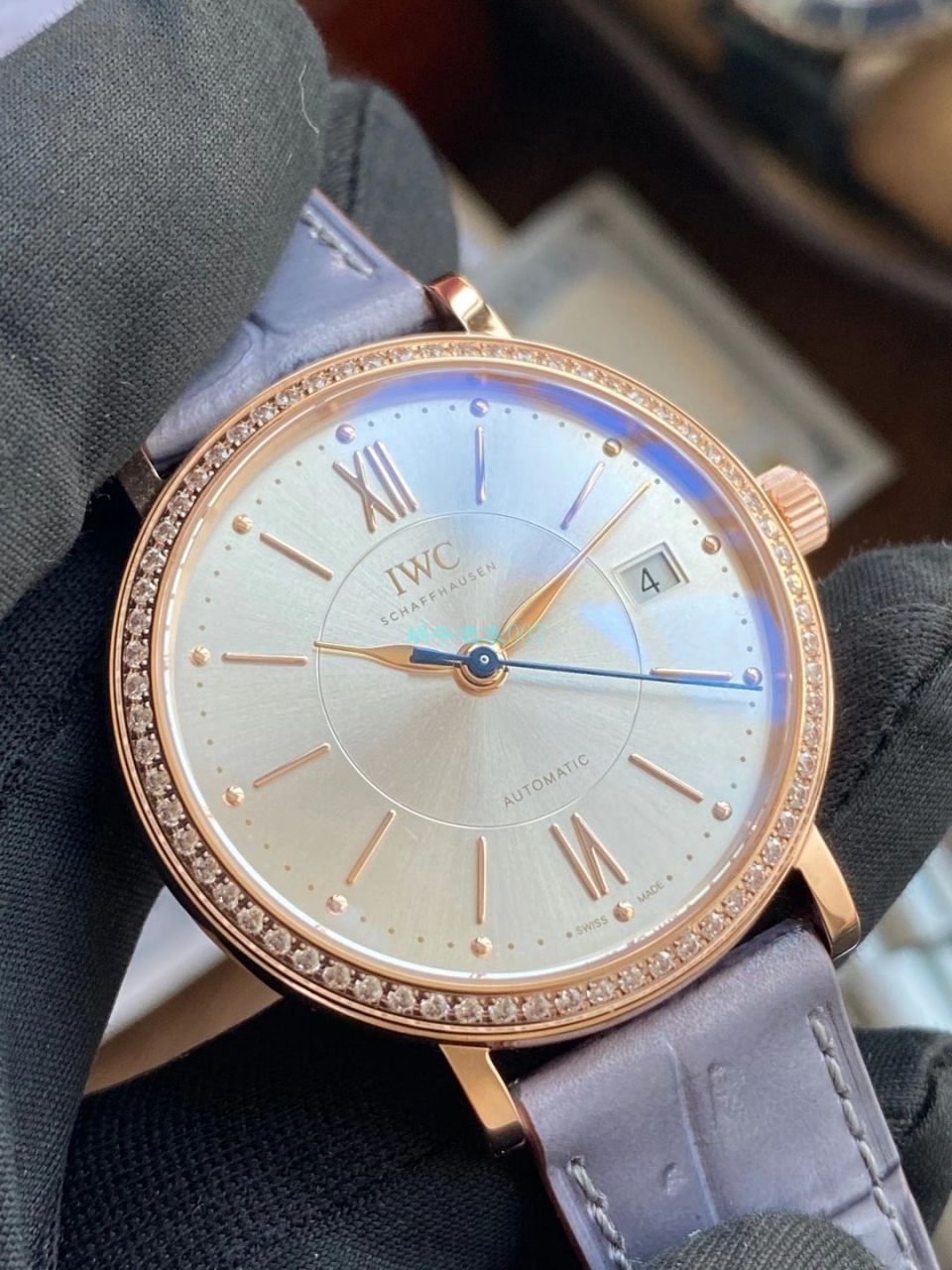 【 top 复刻表在哪个网站买靠谱】V7 Factory 高仿 IWC IWC柏涛菲诺系列IW458107女表 / WG588
