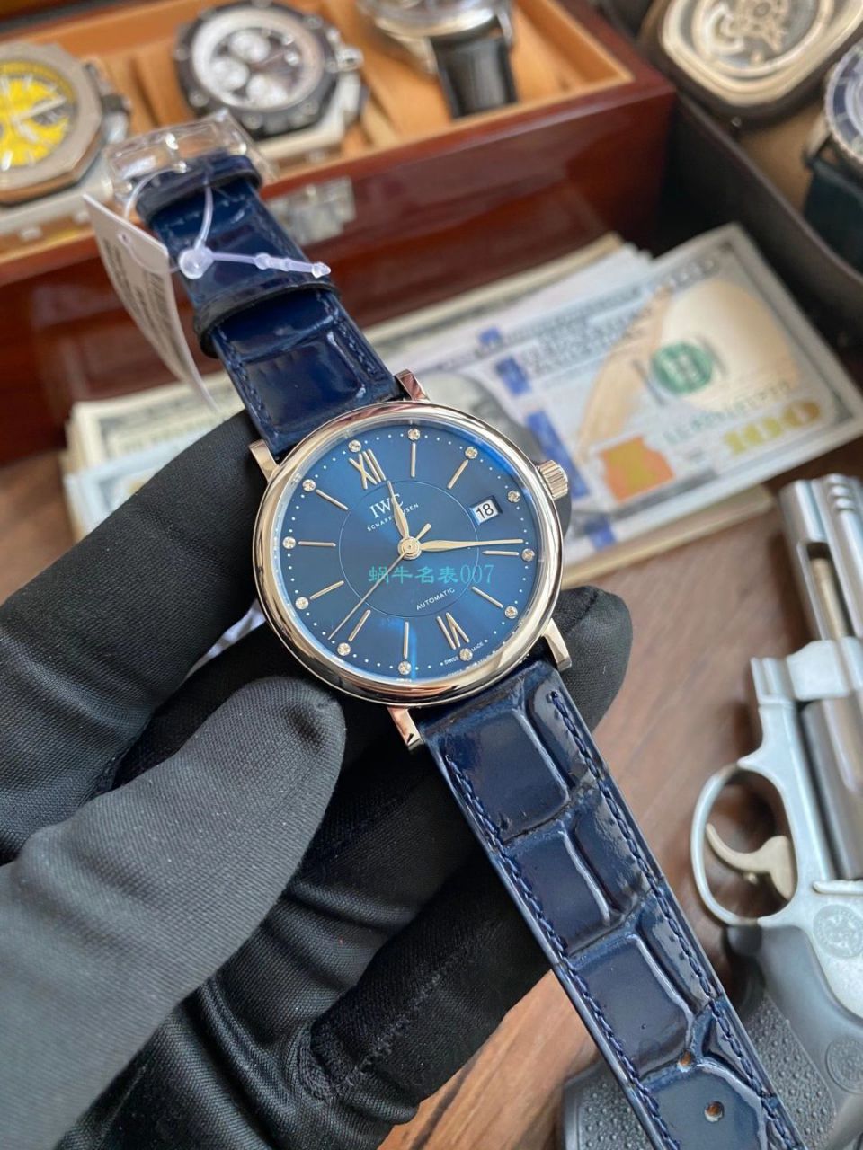 【 top 复刻表在哪个网站买靠谱】V7 Factory 高仿 IWC IWC柏涛菲诺系列IW458107女表 / WG588