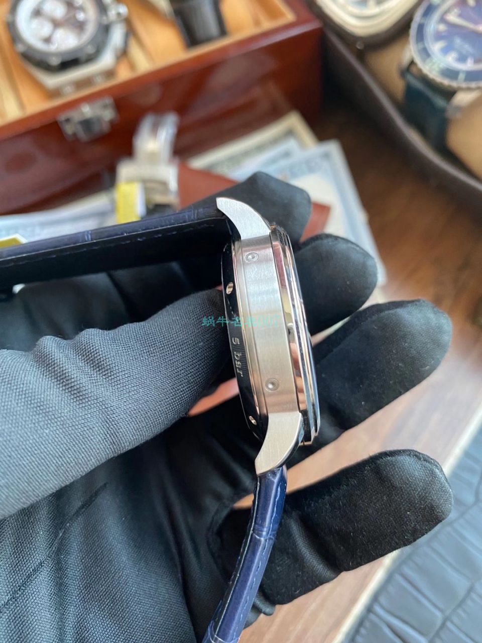 【视频最大的高仿手表网站】V9 Factory glashuette original原创议员月相100-04-05-12-30 wrist watch  / GLA069