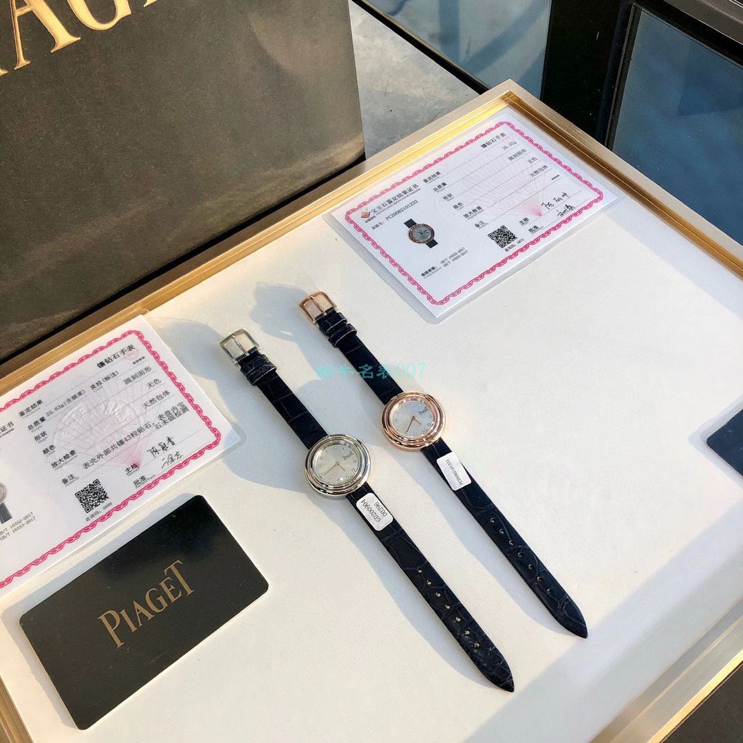 高端真钻 copy customized  Piaget POSSESSION女装G0A43084，G0A43082（玫瑰金） wrist watch  / PT030