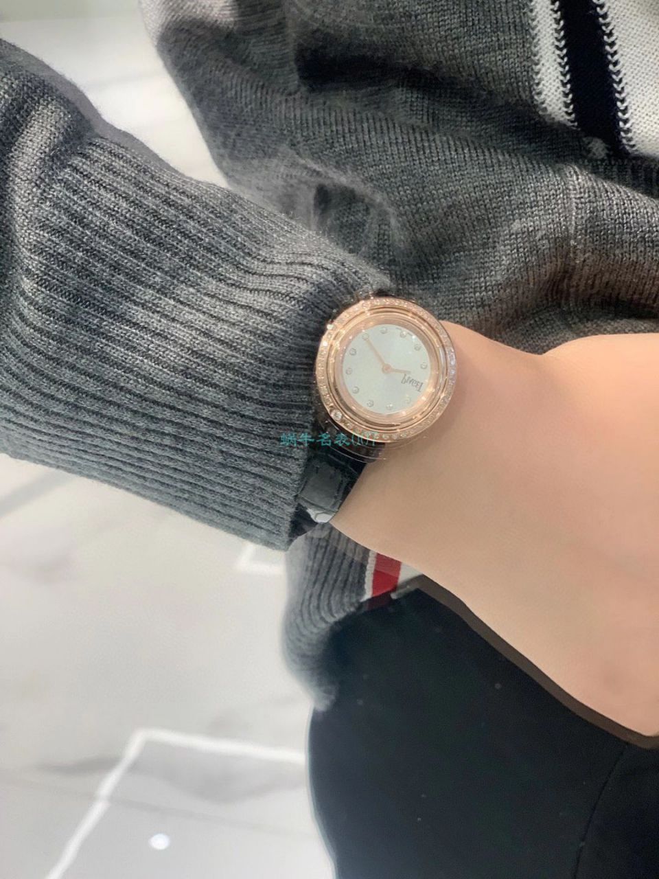 高端真钻 copy customized  Piaget POSSESSION女装G0A43084，G0A43082（玫瑰金） wrist watch  / PT030