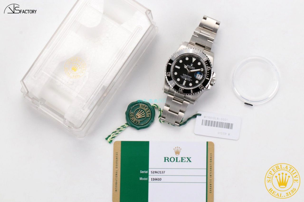 Video analysis VS Factory  Rolex  Submariner 116610LV-97200 top 复刻高仿手表 / R679VS