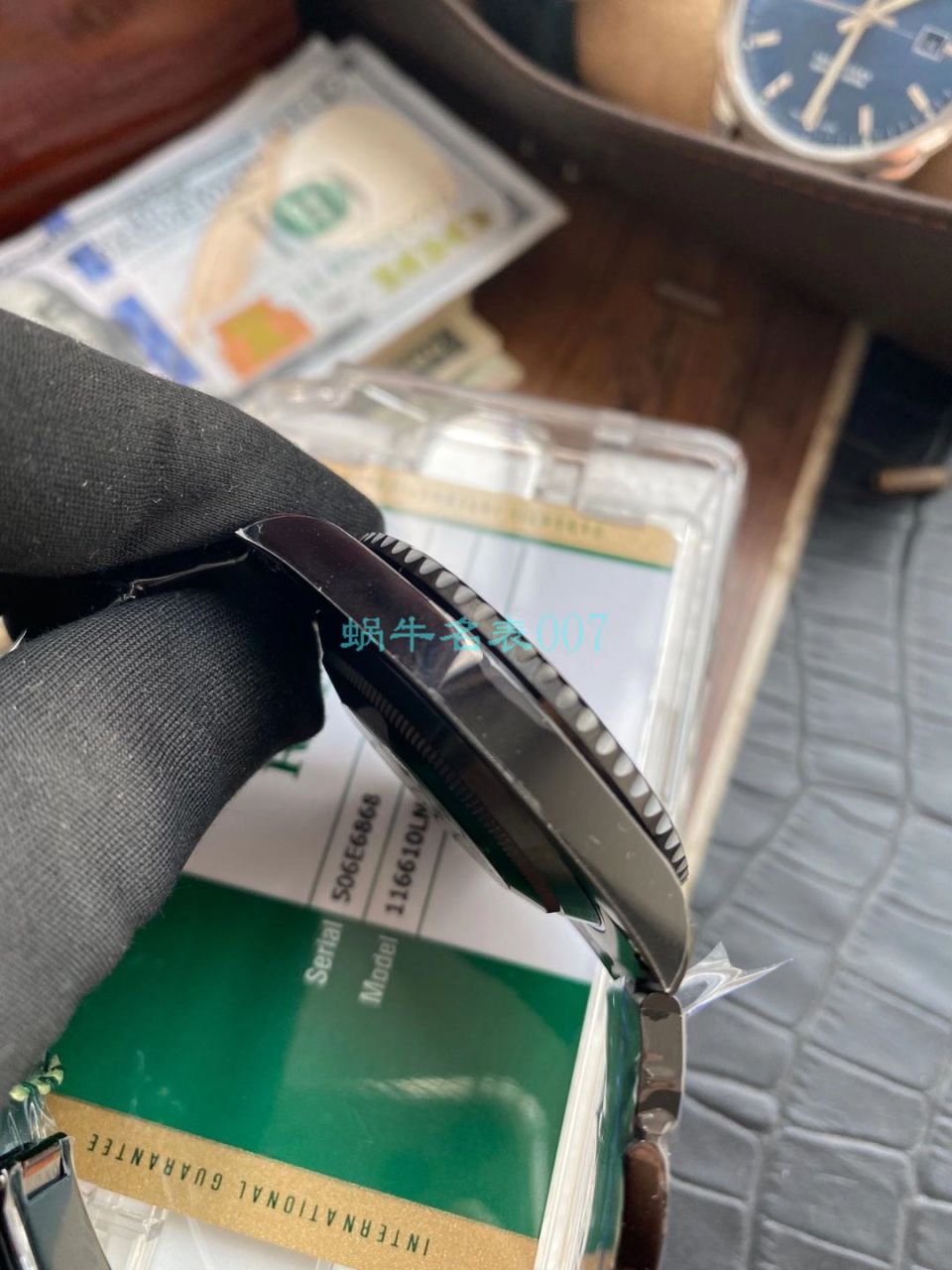 V6 Factory 最新力作 Rolex  Submariner BLAKEN copy customized 版暗夜红改装表 / R680