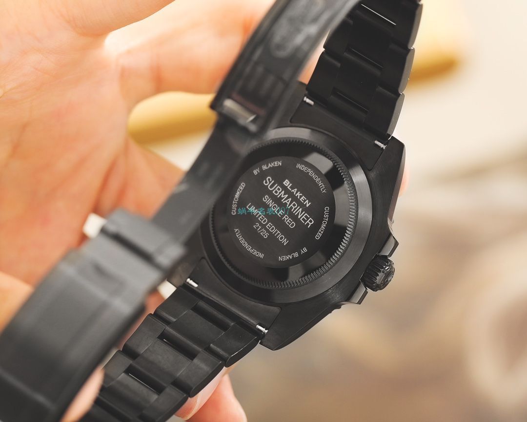 V6 Factory 最新力作 Rolex  Submariner BLAKEN copy customized 版暗夜红改装表 / R680
