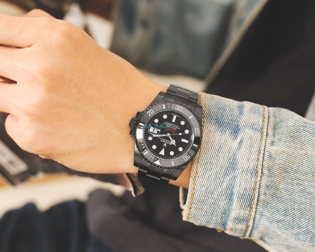 V6 Factory 最新力作 Rolex  Submariner BLAKEN copy customized 版暗夜红改装表 / R680