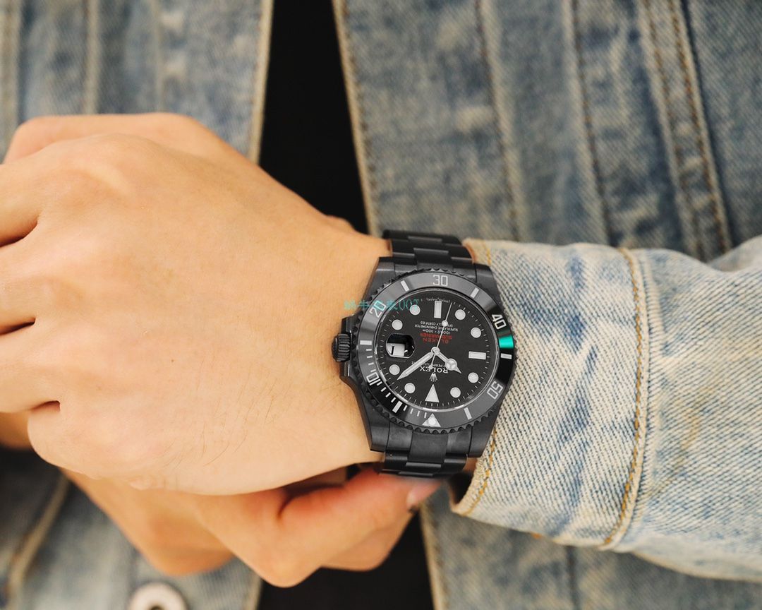 V6 Factory 最新力作 Rolex  Submariner BLAKEN copy customized 版暗夜红改装表 / R680