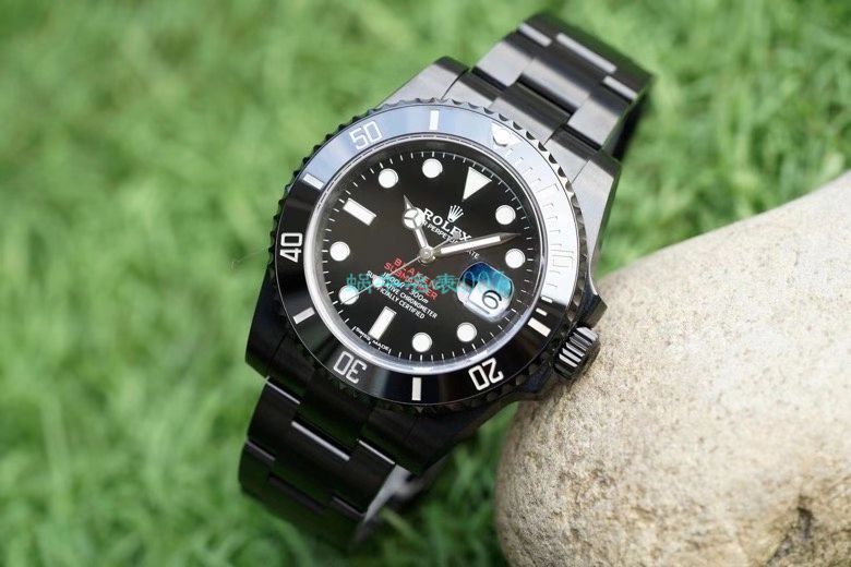 V6 Factory 最新力作 Rolex  Submariner BLAKEN copy customized 版暗夜红改装表 / R680