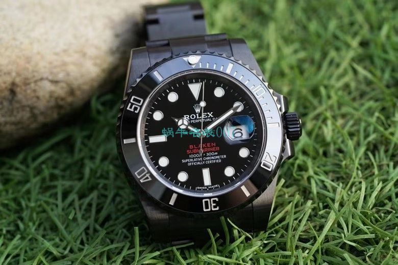V6 Factory 最新力作 Rolex  Submariner BLAKEN copy customized 版暗夜红改装表 / R680