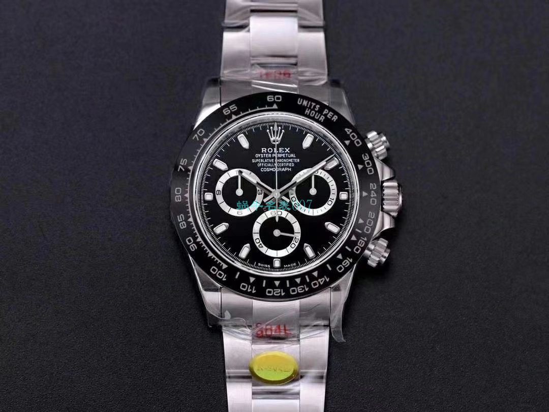 【N Factory 最新V3升级版ROLEX复刻高仿手表】 Rolex  Cosmograph Daytona  Ditongna 系列116500LN-78590 wrist watch  / R507