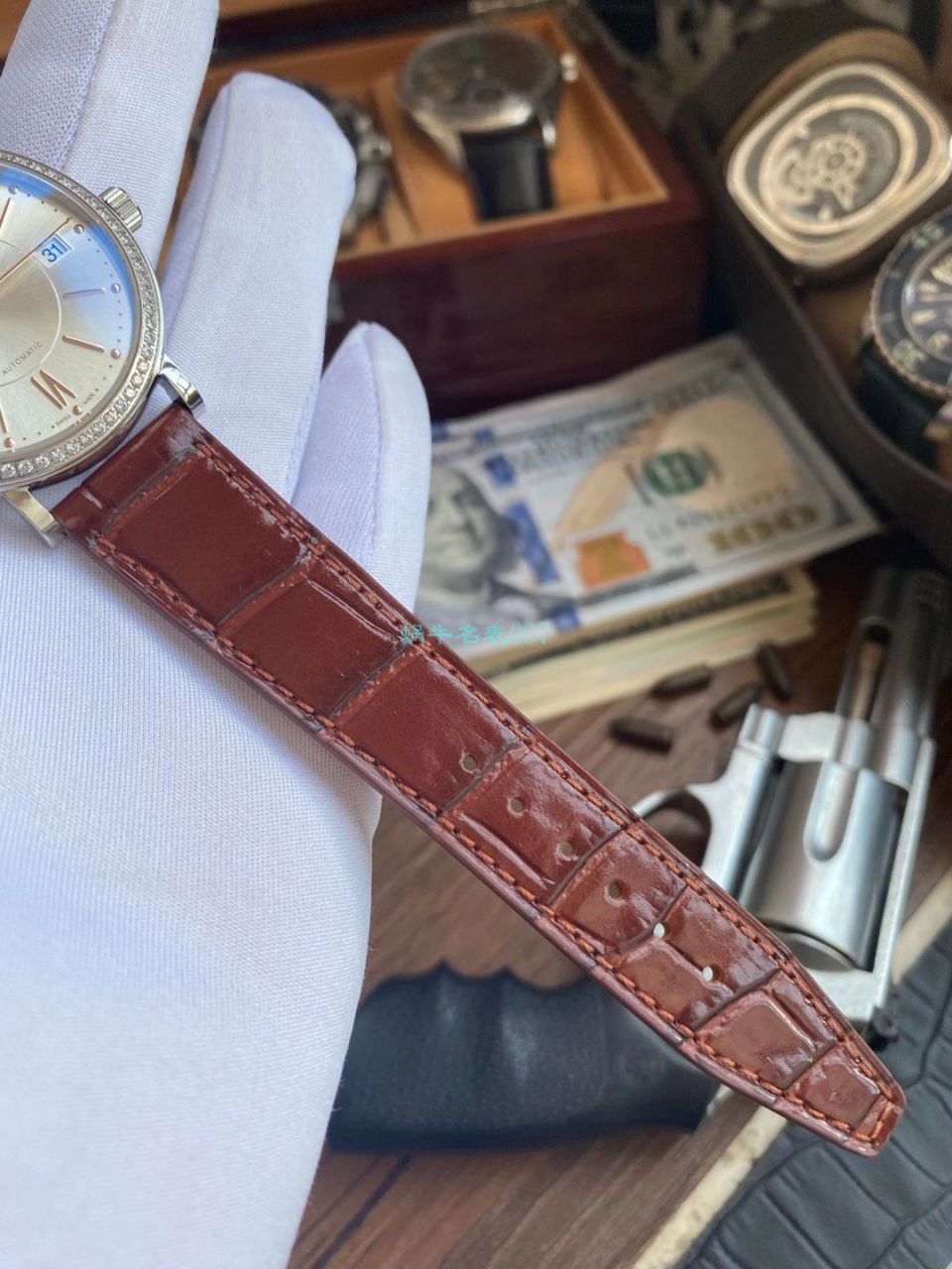 V7 Factory  IWC 柏涛菲诺 top 复刻高仿女士手表IW458103 wrist watch  / WG589