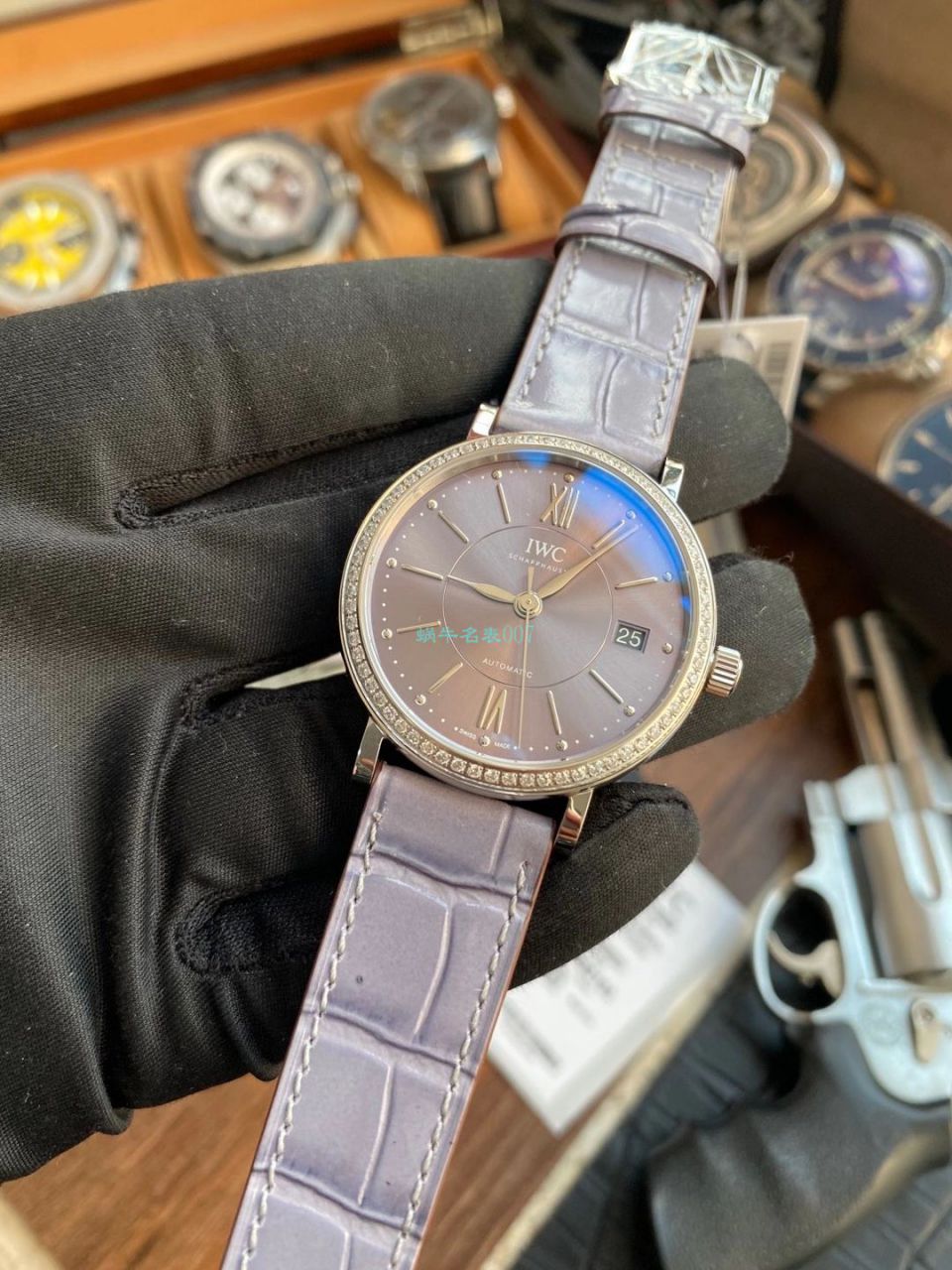 V7 Factory 官网 IWC 复刻高仿柏涛菲诺女款IW458104 wrist watch  / WG590