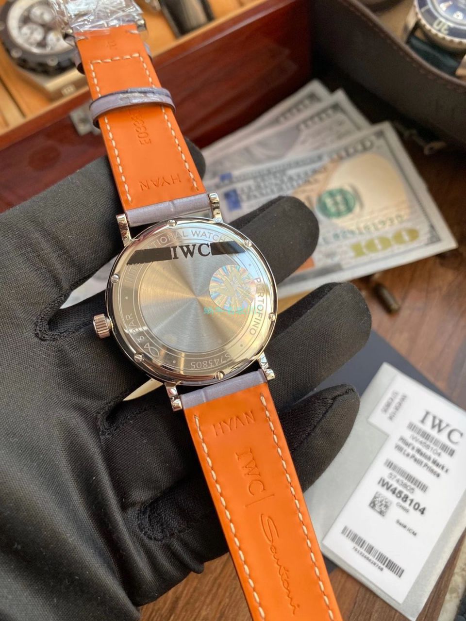 V7 Factory 官网 IWC 复刻高仿柏涛菲诺女款IW458104 wrist watch  / WG590