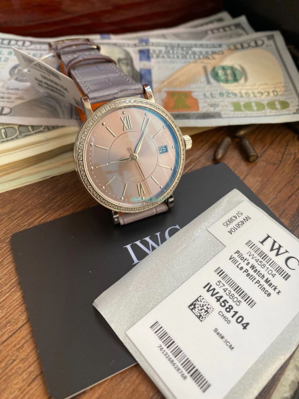 V7 Factory 官网 IWC 复刻高仿柏涛菲诺女款IW458104 wrist watch  / WG590