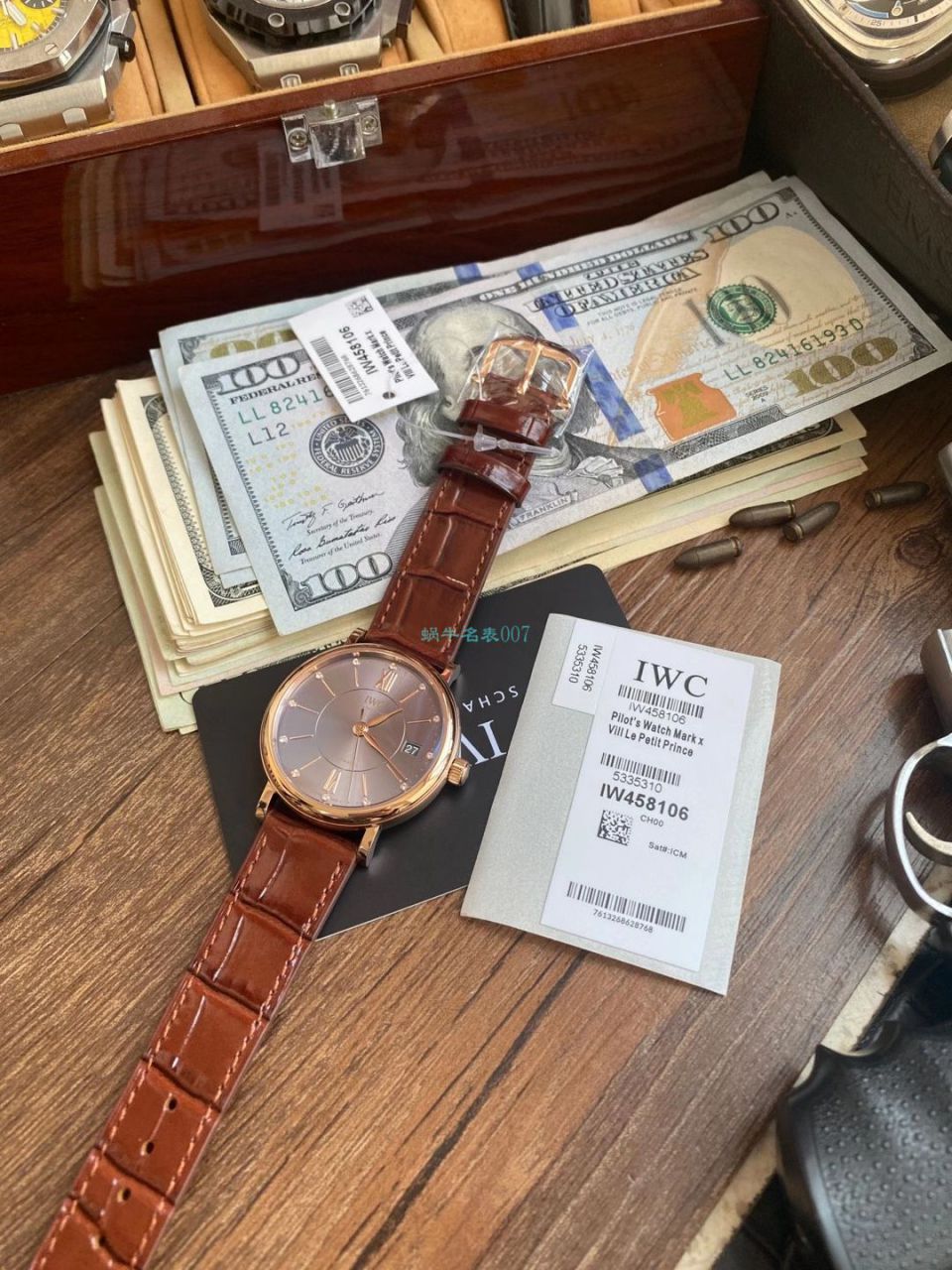 V7 Factory  IWC 柏涛菲诺系列一比一复刻高仿IW458106女士 wrist watch  / WG591
