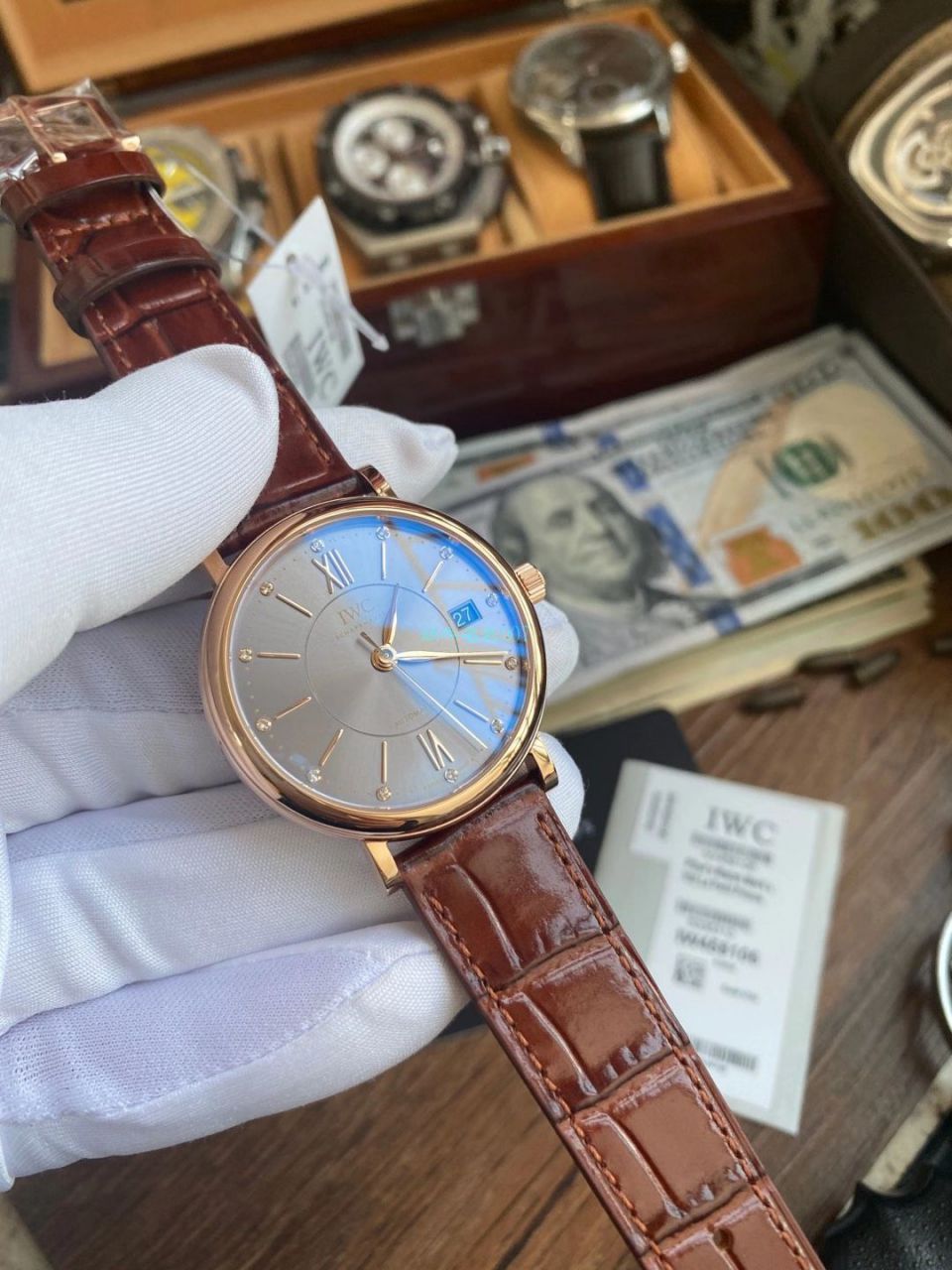 V7 Factory  IWC 柏涛菲诺系列一比一复刻高仿IW458106女士 wrist watch  / WG591