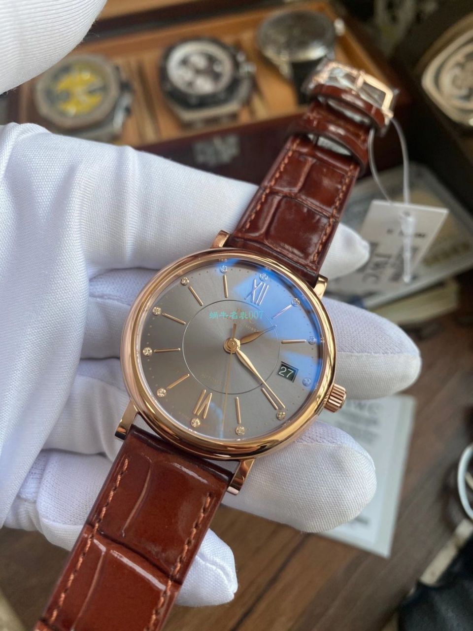 V7 Factory  IWC 柏涛菲诺系列一比一复刻高仿IW458106女士 wrist watch  / WG591