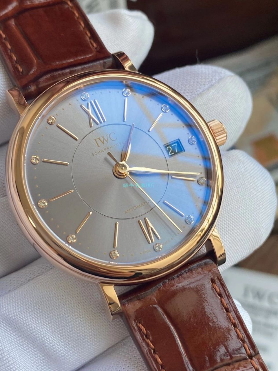 V7 Factory  IWC 柏涛菲诺系列一比一复刻高仿IW458106女士 wrist watch  / WG591