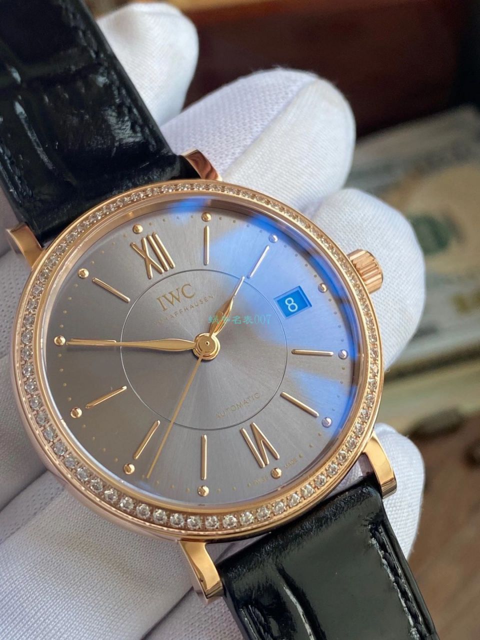 V7 Factory  IWC 一比一复刻高仿手表柏涛菲诺女装IW458108 wrist watch  / WG592