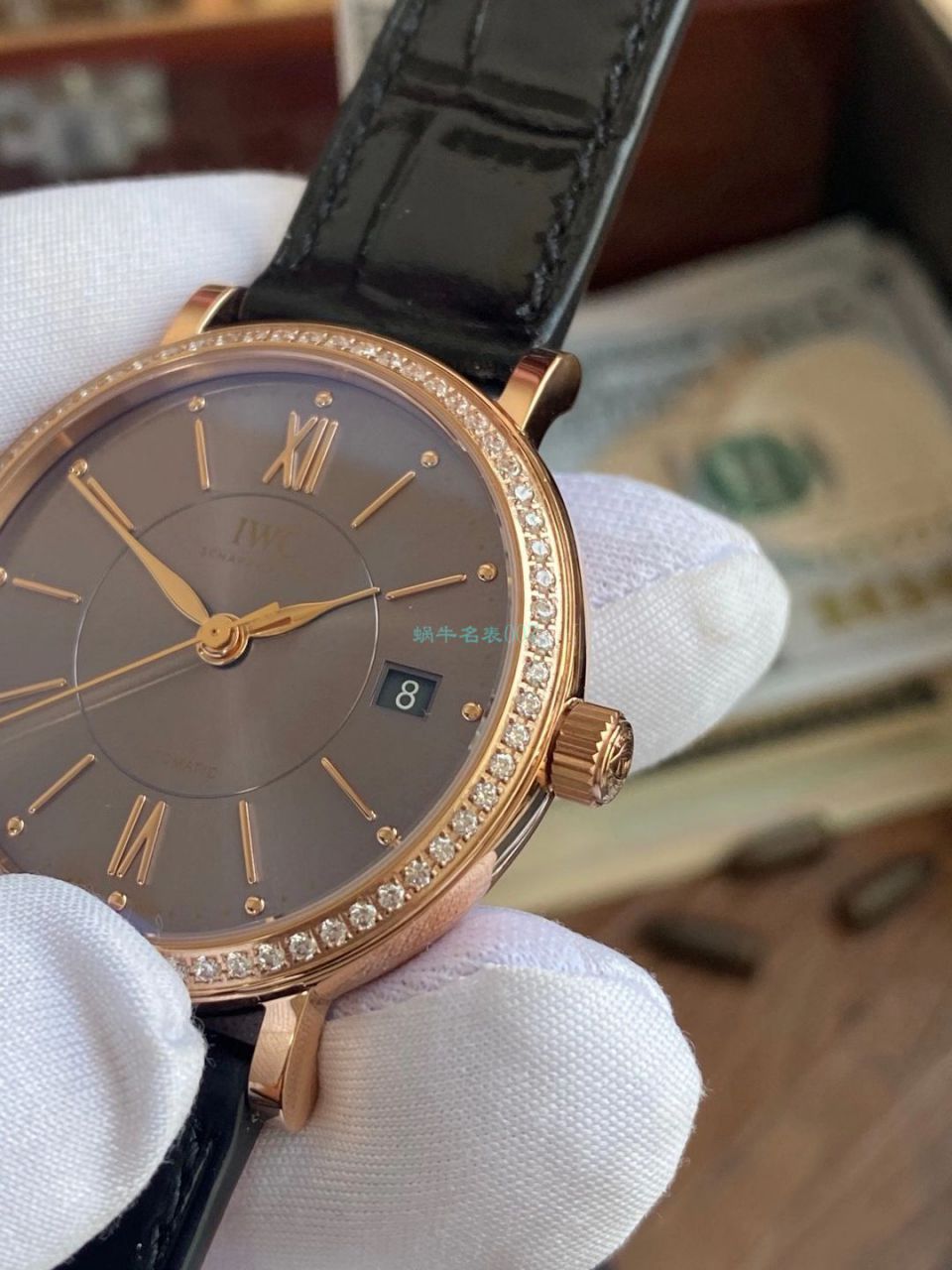 V7 Factory  IWC 一比一复刻高仿手表柏涛菲诺女装IW458108 wrist watch  / WG592