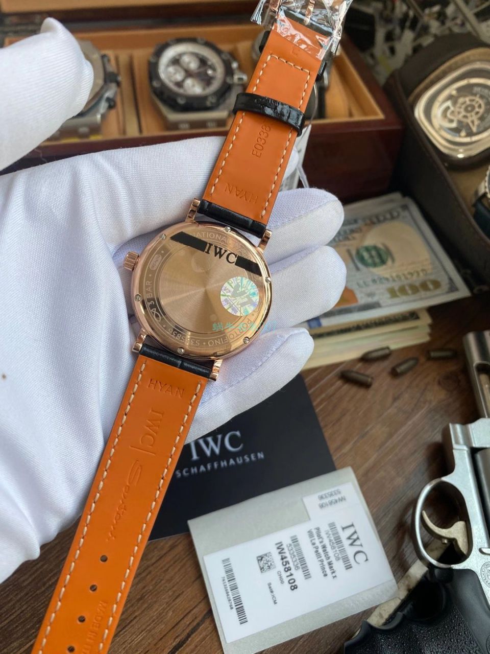 V7 Factory  IWC 一比一复刻高仿手表柏涛菲诺女装IW458108 wrist watch  / WG592