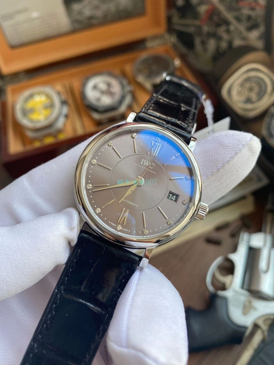 v7 Factory 手表怎么样 IWC 柏涛菲诺女装一比一复刻高仿IW458102 wrist watch  / WG593