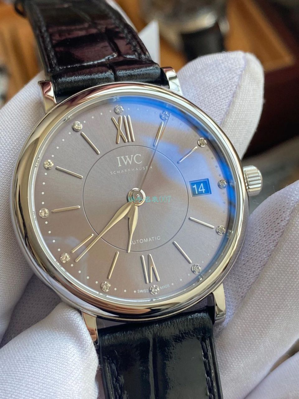 v7 Factory 手表怎么样 IWC 柏涛菲诺女装一比一复刻高仿IW458102 wrist watch  / WG593