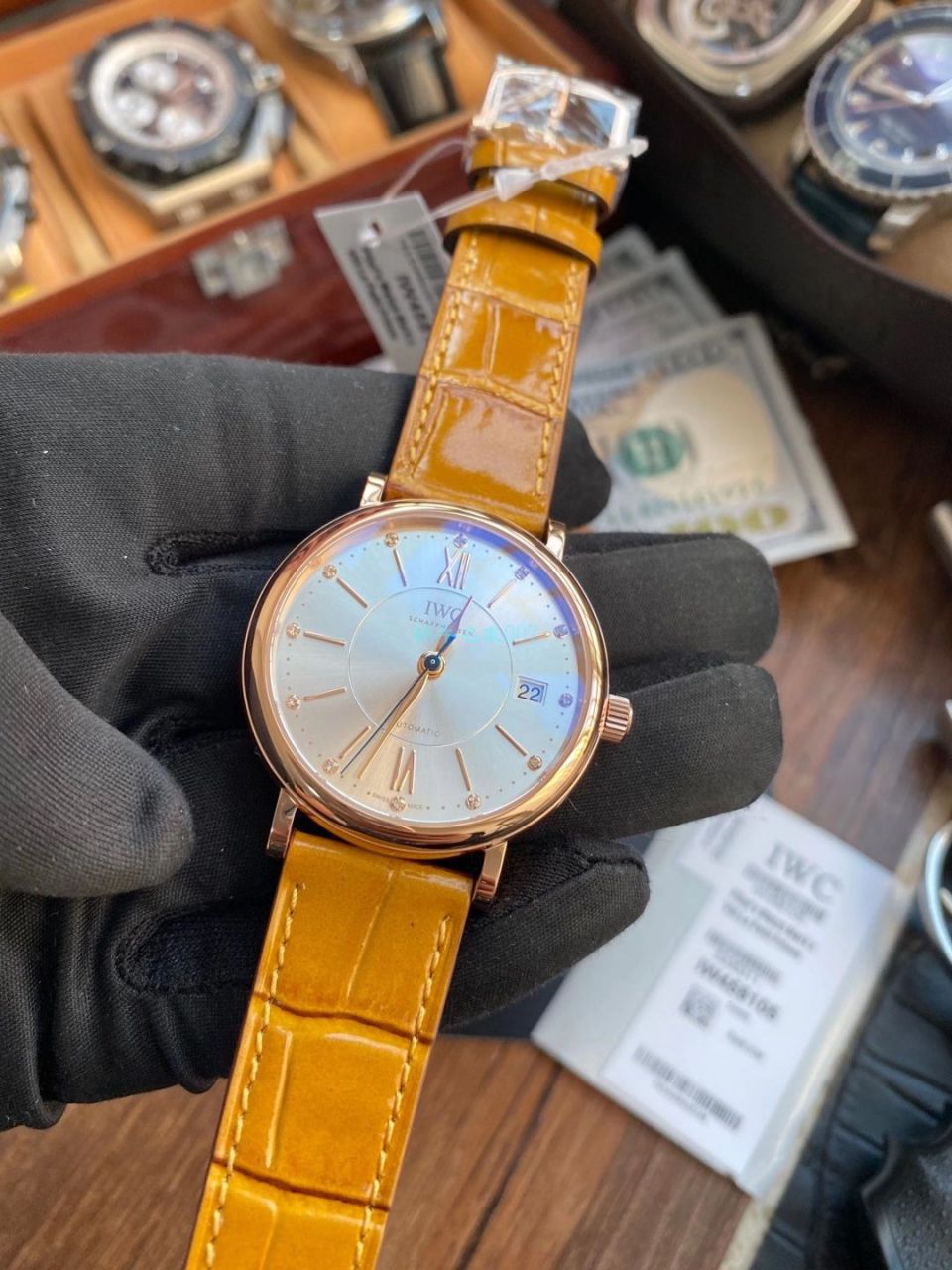 v7 Factory 柏涛菲诺 IWC 柏涛菲诺 top 复刻高仿IW458105女士 wrist watch  / WG596