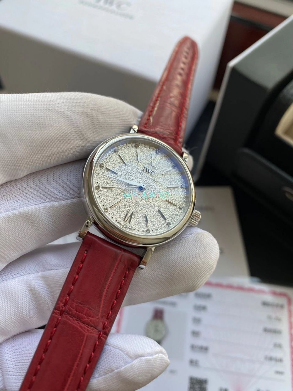 渠道原单IWC IWC 柏涛菲诺系列女装IW357408 wrist watch  / WG597
