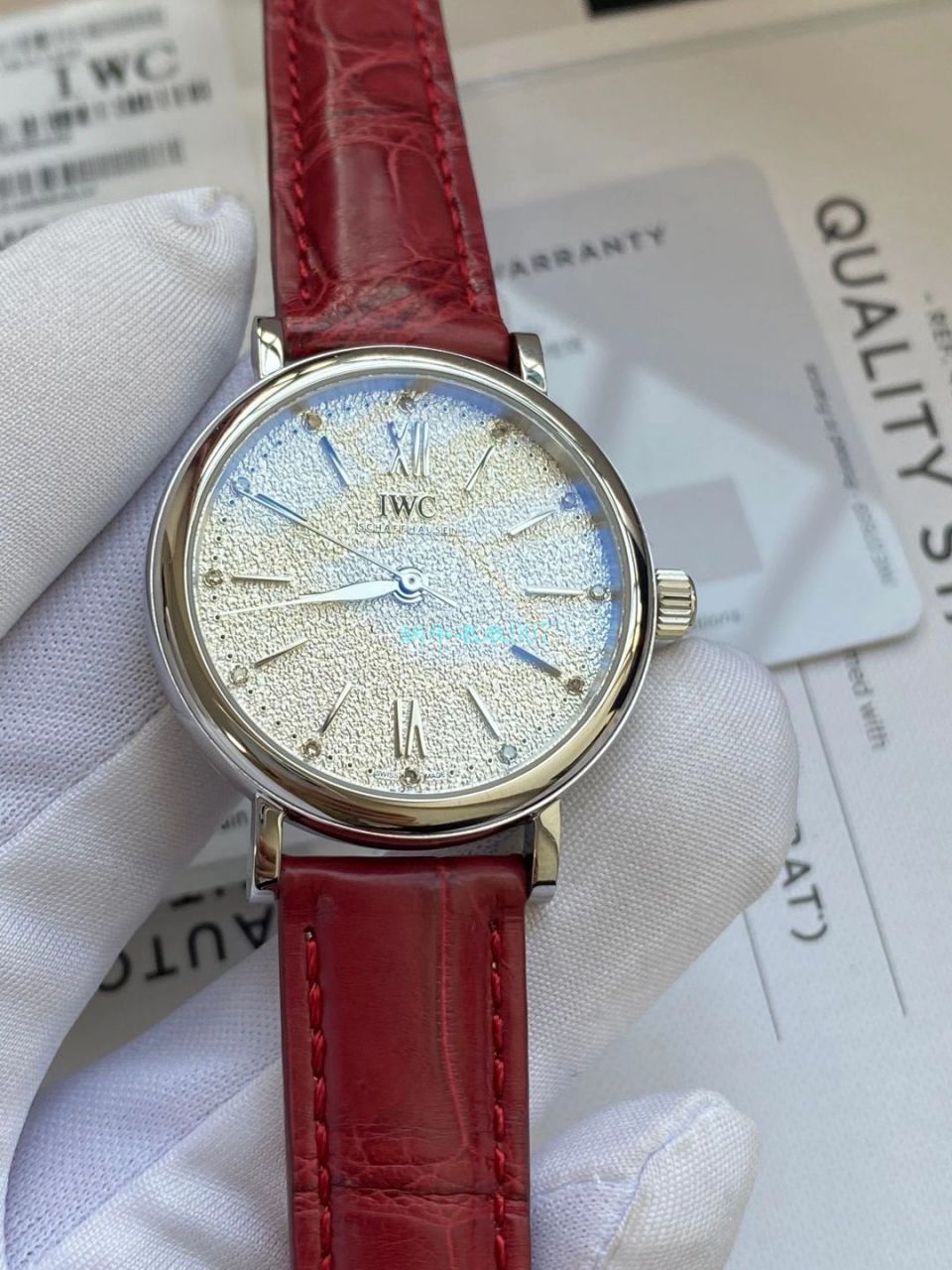 渠道原单IWC IWC 柏涛菲诺系列女装IW357408 wrist watch  / WG597