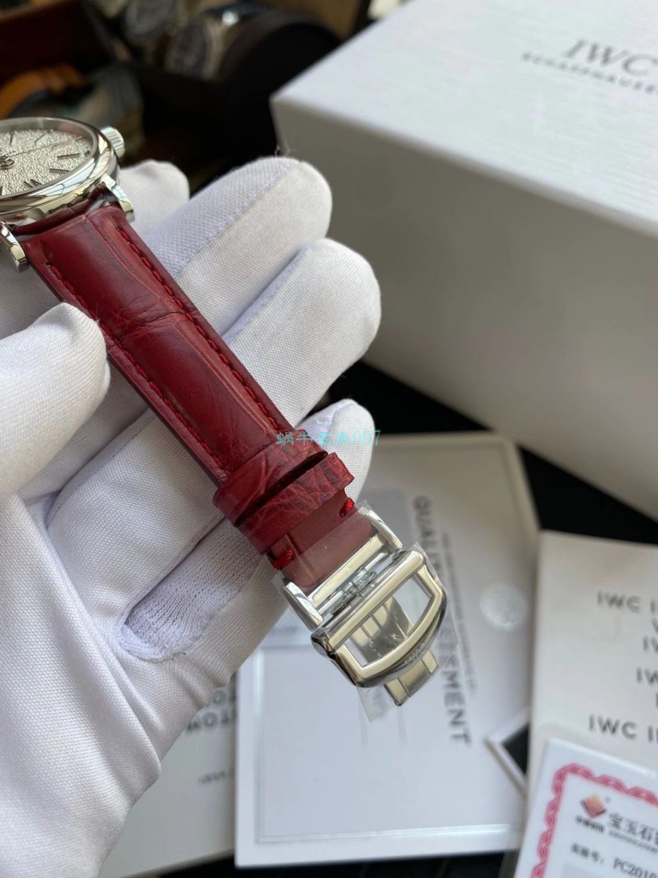 渠道原单IWC IWC 柏涛菲诺系列女装IW357408 wrist watch  / WG597