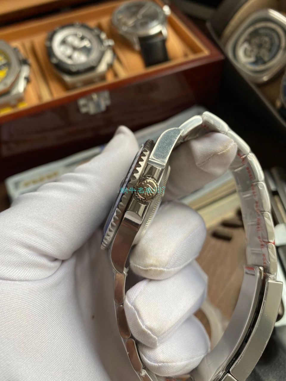 N Factory V10版 Rolex 蓝水鬼 Submariner 型一比一高仿手表116619LB-97209 wrist watch  / R681
