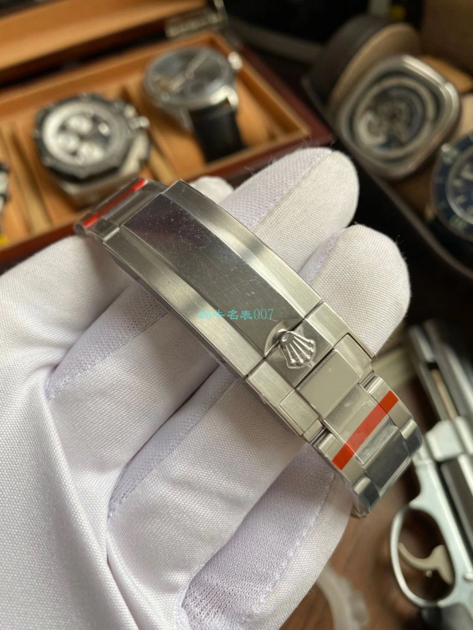 N Factory V10版 Rolex 蓝水鬼 Submariner 型一比一高仿手表116619LB-97209 wrist watch  / R681