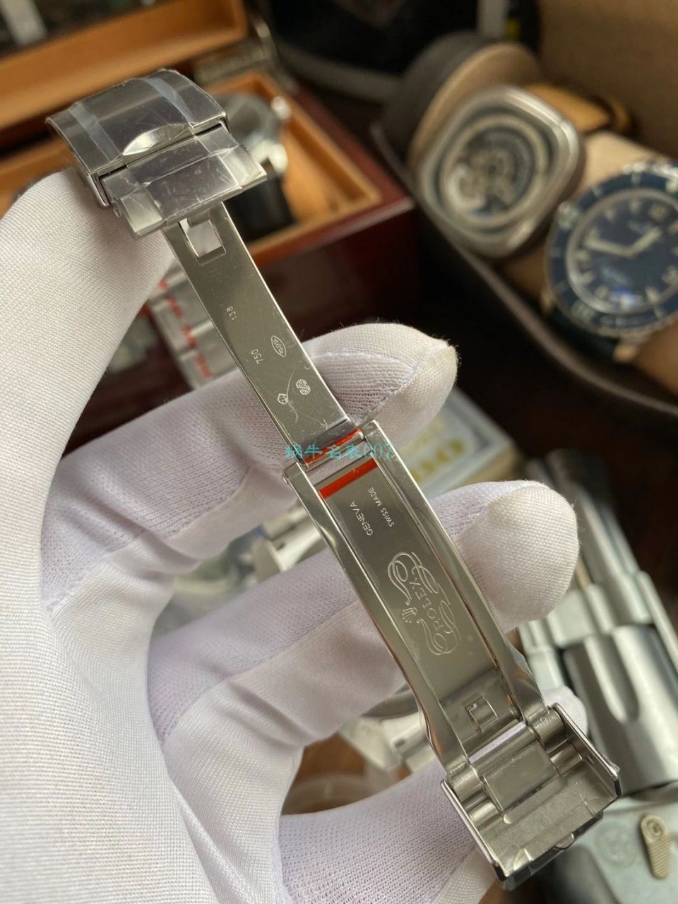 N Factory V10版 Rolex 蓝水鬼 Submariner 型一比一高仿手表116619LB-97209 wrist watch  / R681