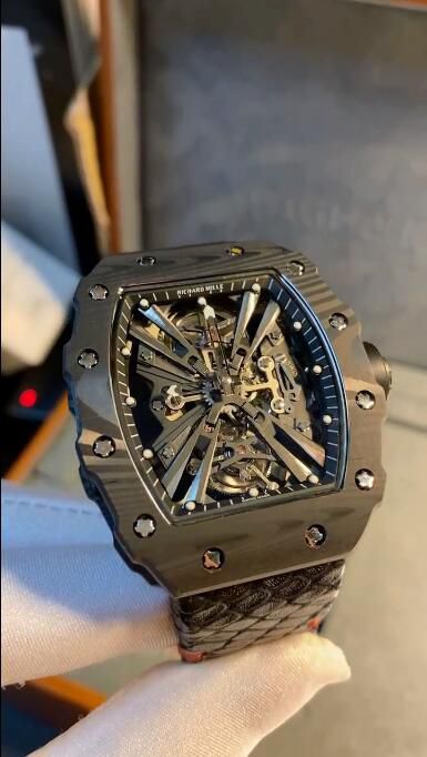 客定改装RICHARD MILLE RICHARD MILLE 复刻高仿RM 12-01限量 Tourbillon  wrist watch  / RM12-01