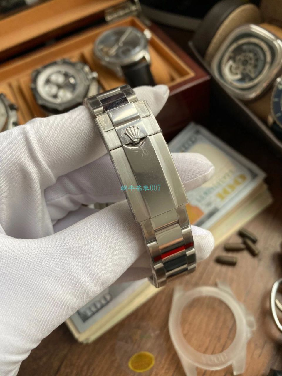 N Factory  Rolex  GMT MASTER II top 复刻高仿可乐圈红蓝 Composite 圈m126719blro-0003 wrist watch  / R682