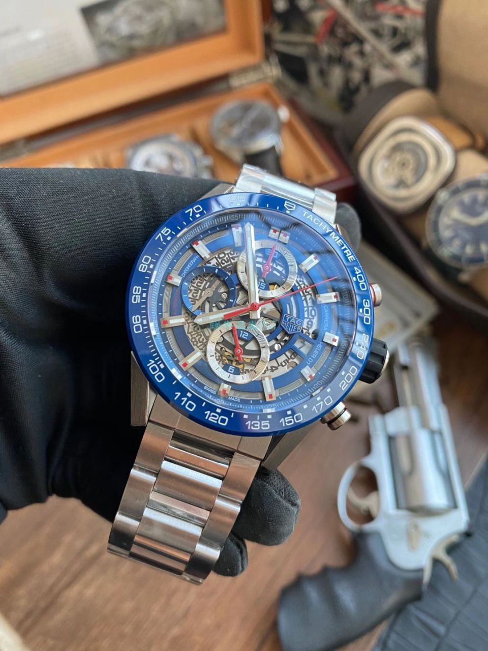 XF Factory  TAG Heuer 卡莱拉一比一高仿手表CAR201T.BA0766 wrist watch  / TG111