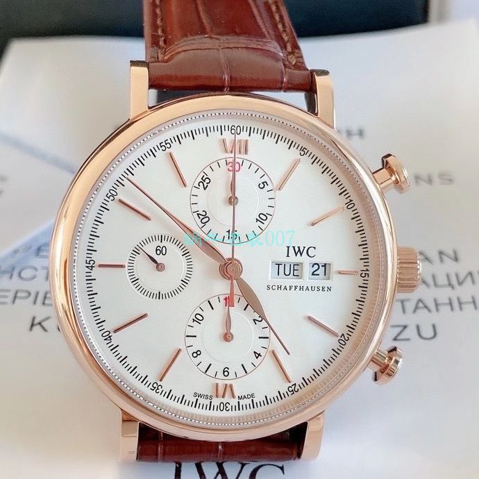 【原单】 IWC 表IWC柏涛菲诺系列150周年纪念版IW391024、IW391023 wrist watch  / WG172