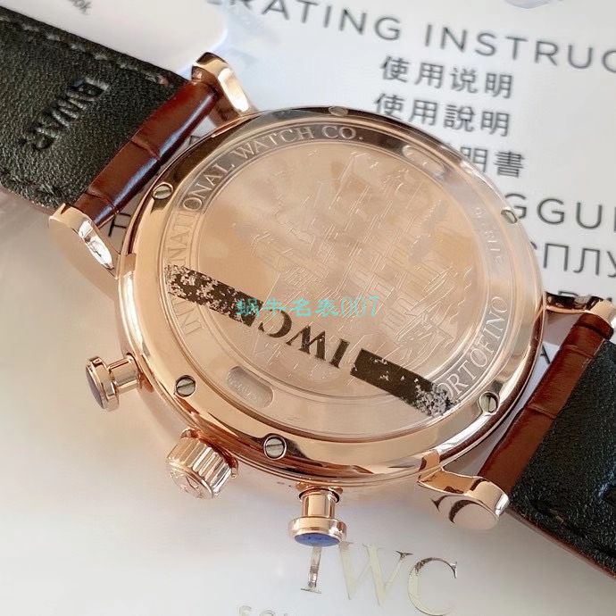 【原单】 IWC 表IWC柏涛菲诺系列150周年纪念版IW391024、IW391023 wrist watch  / WG172