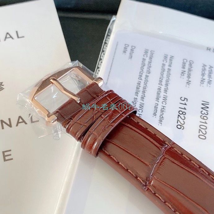 【原单】 IWC 表IWC柏涛菲诺系列150周年纪念版IW391024、IW391023 wrist watch  / WG172