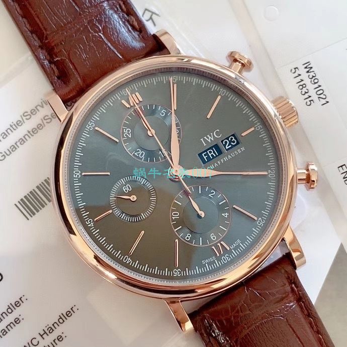 【原单】 IWC 表IWC柏涛菲诺系列150周年纪念版IW391024、IW391023 wrist watch  / WG172