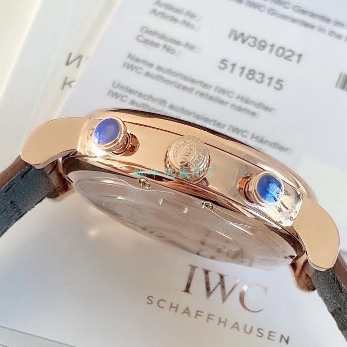 【原单】 IWC 表IWC柏涛菲诺系列150周年纪念版IW391024、IW391023 wrist watch  / WG172