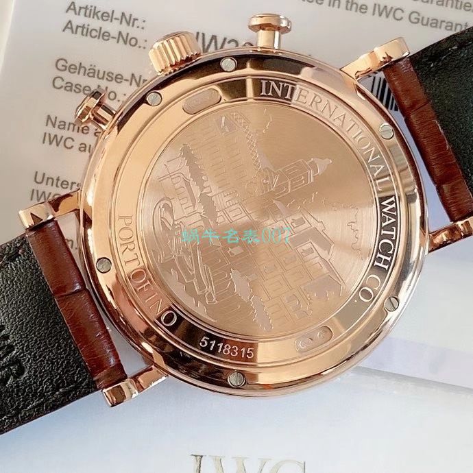 【原单】 IWC 表IWC柏涛菲诺系列150周年纪念版IW391024、IW391023 wrist watch  / WG172