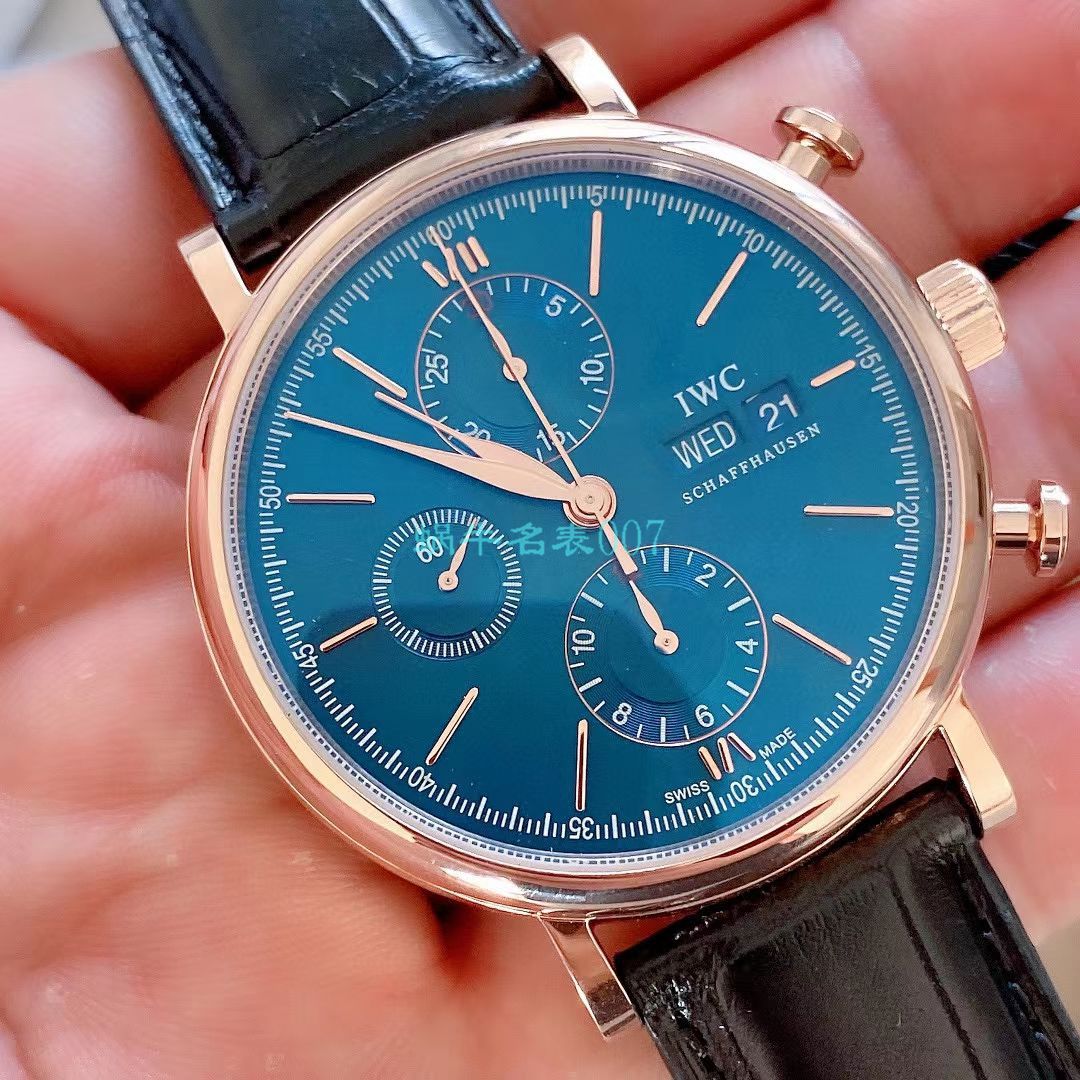 【原单】 IWC 表IWC柏涛菲诺系列150周年纪念版IW391024、IW391023 wrist watch  / WG172